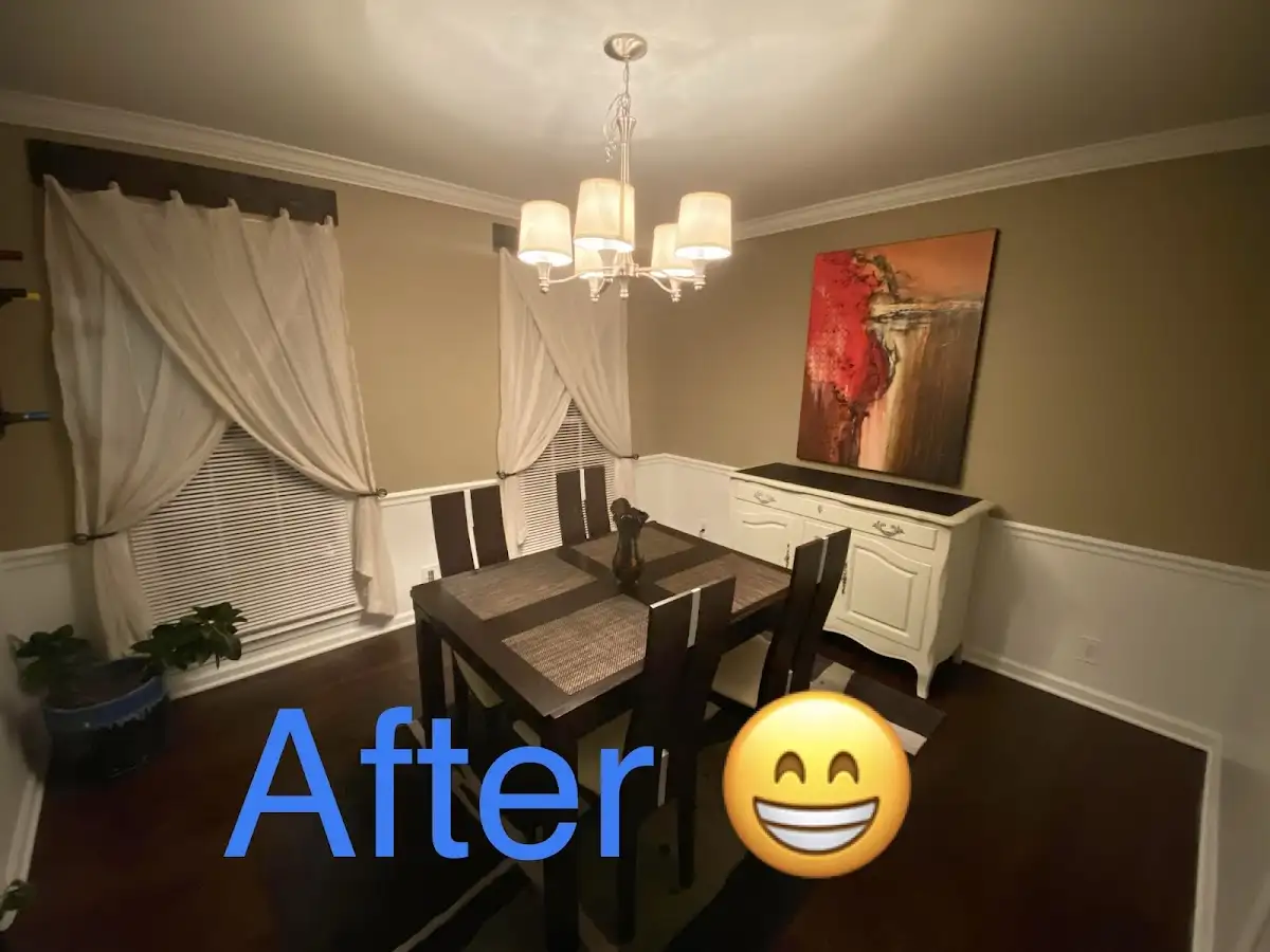 Professional dining room restoration after water damage in Lithia Springs
